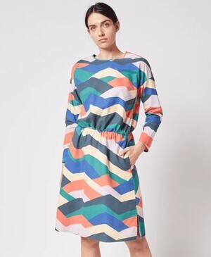 Bobo Choses Multicolor Dress Long Sleeve XS